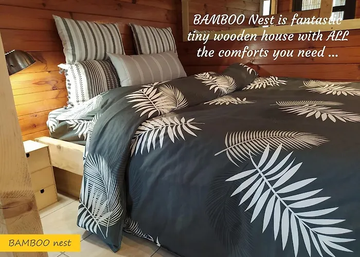 Nyaraló βαμβοο Nest By The Sea *